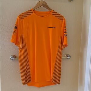 McLaren Orange Short Sleeve Performance Tshirt